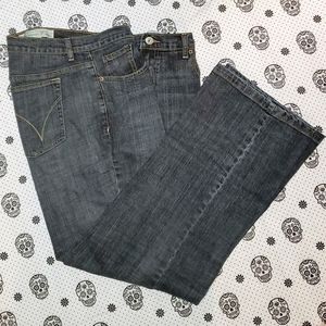 Venezia Low-rise Bootcut Blue Jeans